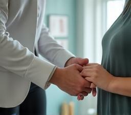 Thérapeute accompagnant la gestion de la douleur